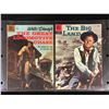Image 1 : VINTAGE COMIC BOOK LOT (THE GREAT LOCOMOTIVE CHASE/ THE BIG LAND)