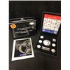 Image 1 : LIMITED EDITION 2001 NHL ALL-STARS COMMEMORATIVE COIN & STAMP SET **RARE**