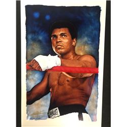 MUHAMMAD ALI 10" X 20" ART PRINT BY GLEN GREEN