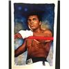 Image 1 : MUHAMMAD ALI 10" X 20" ART PRINT BY GLEN GREEN