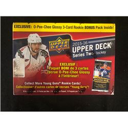 2015-16 UPPER DECK SERIES TWO 12 PACKS HOCKEY BOX