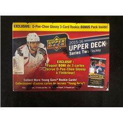 2015-16 UPPER DECK SERIES TWO 12 PACKS HOCKEY BOX