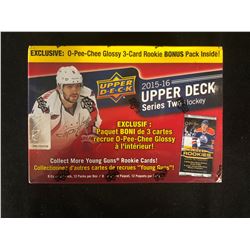 2015-16 UPPER DECK SERIES TWO 12 PACKS HOCKEY BOX