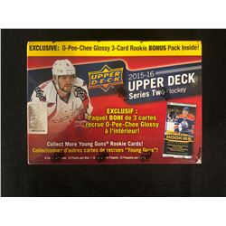 2015-16 UPPER DECK SERIES TWO 12 PACKS HOCKEY BOX