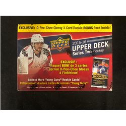 2015-16 UPPER DECK SERIES TWO 12 PACKS HOCKEY BOX