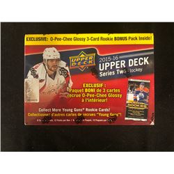 2015-16 UPPER DECK SERIES TWO 12 PACKS HOCKEY BOX