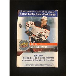 2017-18 UPPER DECK SERIES TWO HOCKEY BOX (12 PACKS)