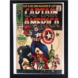 1968 CAPTAIN AMERICA #100 (MARVEL COMICS) **FIRST ISSUE SILVER AGE**