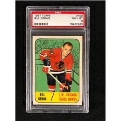1967 TOPPS #109 BILL ORBAN (NM-MT 8) PSA GRADED