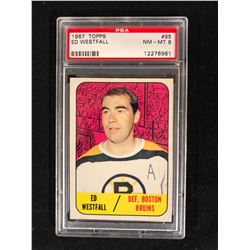 1967 TOPPS #95 ED WESTFALL (NM-MT 8) PSA GRADED