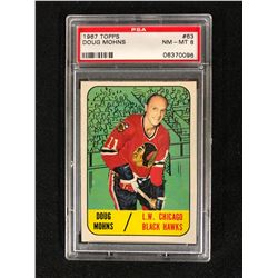 1967 TOPPS #63 DOUG MOHNS (NM-MT 8) PSA GRADED