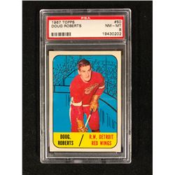 1967 TOPPS #50 DOUG ROBERTS (NM-MT 8) PSA GRADED