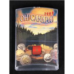 2000 ROYAL CANADIAN MINT OH CANADA! 7 PIECE COIN SET