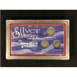 SILVER MERCURY DIME (MINT MARK COLLECTION)