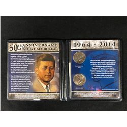 50TH ANNIVERSARY OF THE JFK HALF DOLLAR (1964-2014)