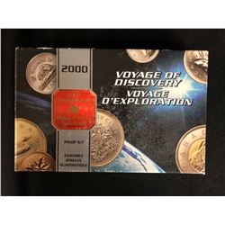 2000 ROYAL CANADIAN MINT PROOF SET .925 SILVER (VOYAGE OF DISCOVERY)