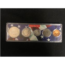 1906 U.S.A BIRTH YEAR COIN SET 900 SILVER