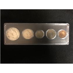 1908 U.S.A BIRTH YEAR COIN SET 900 SILVER