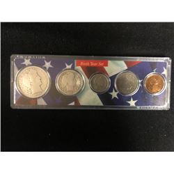 1910 U.S.A BIRTH YEAR COIN SET 900 SILVER