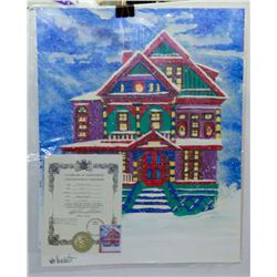 247) "AFTER THE STORM" WILLIAM VERDULT OIL ON