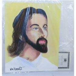 267) "THE SAVIOUR" WILLIAM VERDULT OIL ON ARTIST