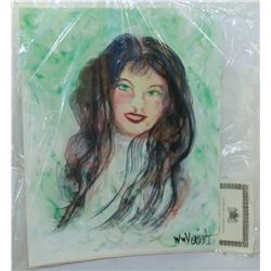 256) "ISABELLA" WILLIAM VERDULT OIL ON ARTIST