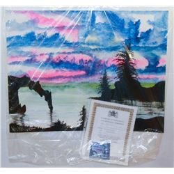 186) "BEHOLD THE BEAUTY" WILLIAM VERDULT OIL ON