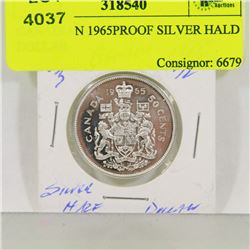 CANADIAN 1965PROOF SILVER HALF DOLLAR