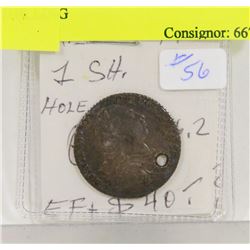 1787 GREAT BRITTAN SILVER SHILLING