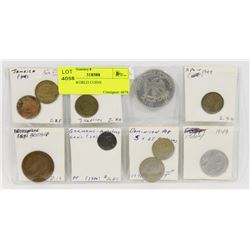 LOT OF WORLD COINS