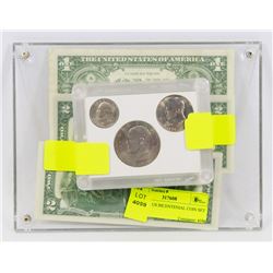 LOT OF 4 US BICENTENNIAL COIN SET