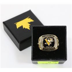 PITTSBURG PENGUINS NHL STANLEY CUP REPLICA RING