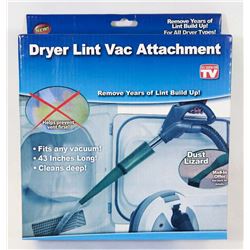 NEW DRYER LINT VAC ATTACHMENT