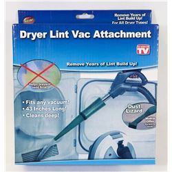 NEW DRYER LINT VAC ATTACHMENT