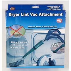 NEW DRYER LINT VAC ATTACHMENT