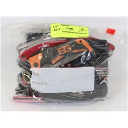 BAG OF ASSORTED POCKET KNIVES