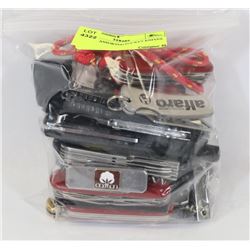 BAG OF ASSORTED POCKET KNIVES