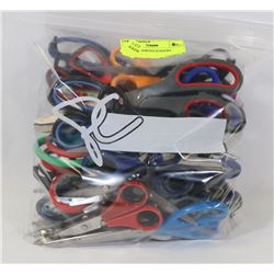 BAG OF ASSORTED SCISSORS