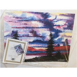 185) "BEAUTY IN COLOR" WILLIAM VERDULT OIL ON