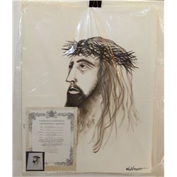 262) "THE CONVERSATION" WILLIAM VERDULT OIL ON