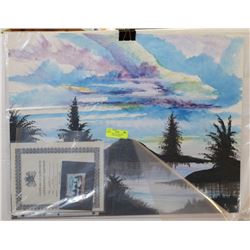 211) "MORNING DEW" WILLIAM VERDULT OIL ON ARTIST