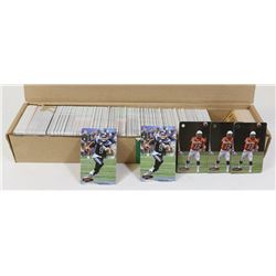 BOX OF ASSORTED FOOTBALL COLLECTOR CARD  TAGGZ