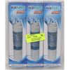 Image 1 : PACKAGE OF 3 REPLACEMENT WATER FILTER CARTRIDGE