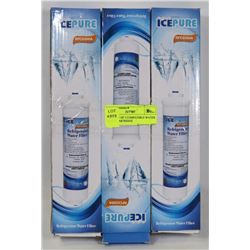 PACKAGE OF 3 COMPATIBLE WATER FILTER CARTRIDGE