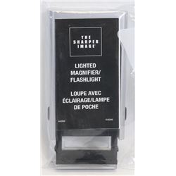 LIGHTED MAGNIFIER FLASHLIGHT