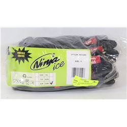 LOT OF 6 PAIRS OF NINJA ICE GLOVES