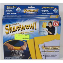 ORIGINAL SHAM WOW COMBO VALUE PACK