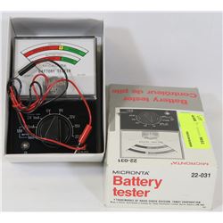 MICRONTA BATTERY TESTER