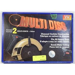 MULTI DISC DIAMOND CARBIDE ROTARY TOOL DISC