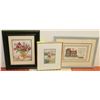 Image 1 : BUNDLE OF 3 FRAMED WALL ART